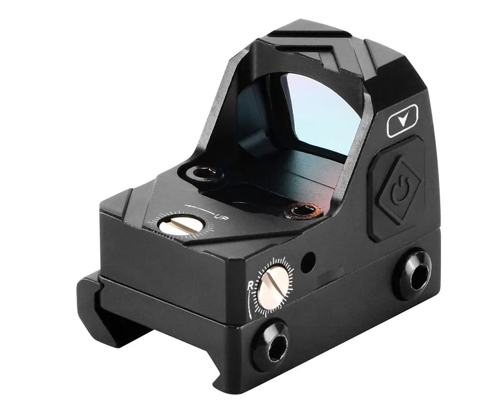 Leuchtpunktvisier V-VISION III Micro Red Dot für Kurz- und Langwaffen